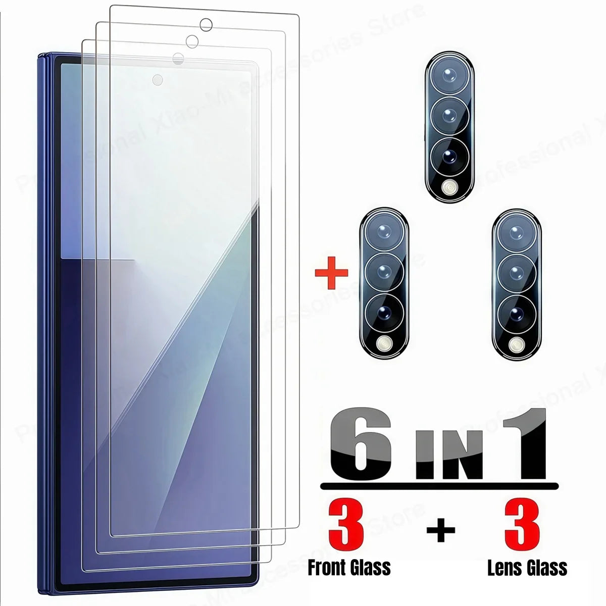 Premium 6-in-1 Glass Screen Protector for Galaxy Z Fold - OmgCases