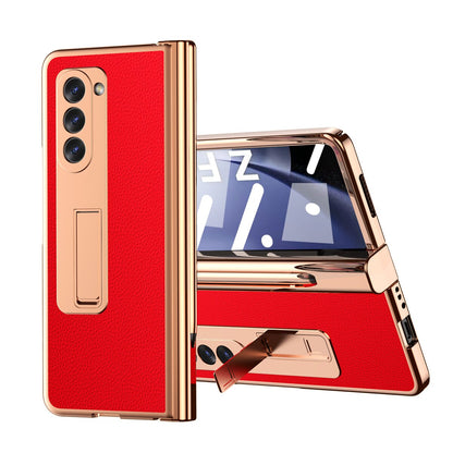 Premium Phone Case with Stylus Holder and Stand for Samsung Galaxy Z Fold 5