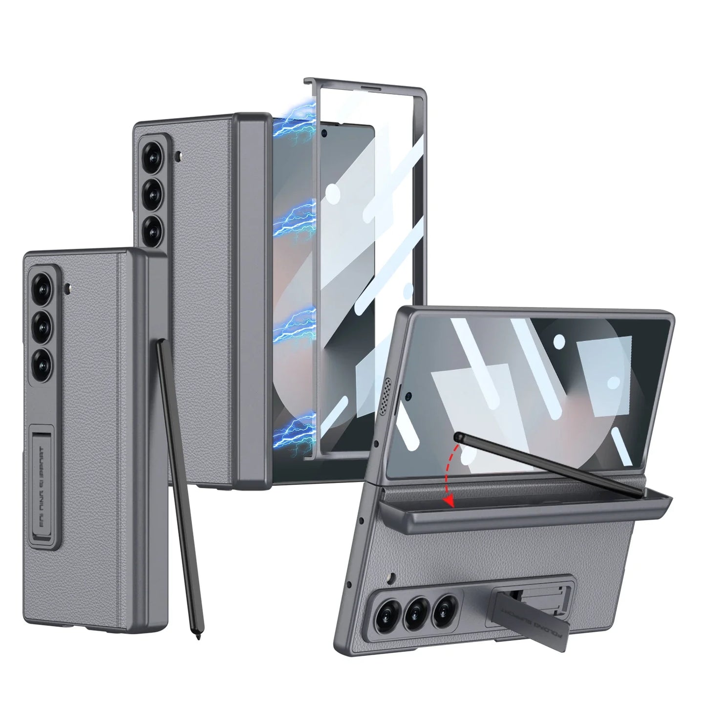 Premium Phone Cover with Kickstand for Samsung Galaxy Z Fold 6