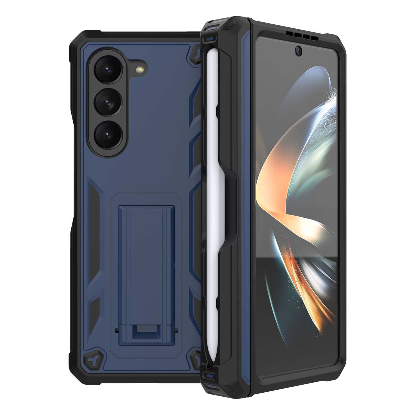 Durable Phone Case with Stand for Samsung Galaxy Z Fold 5