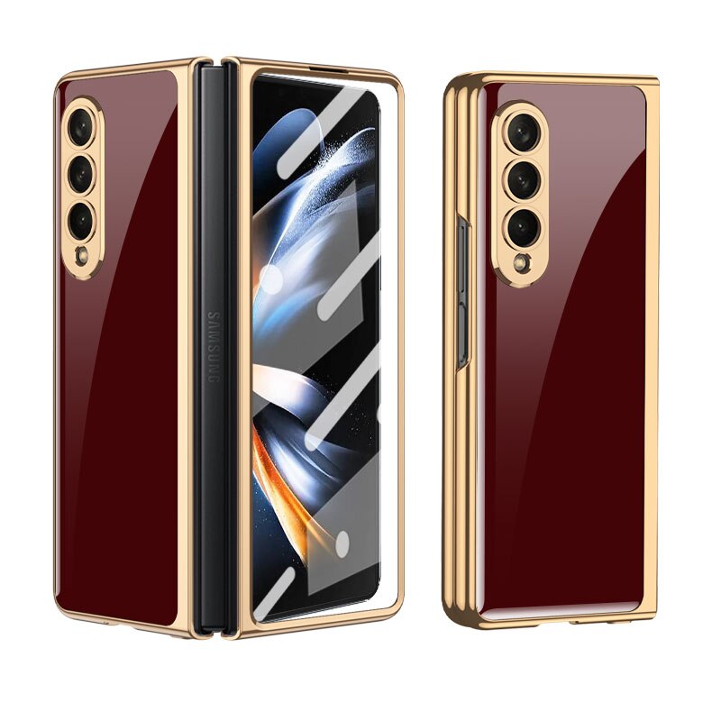 Premium Metal Phone Case For Samsung Galaxy Z Fold 4