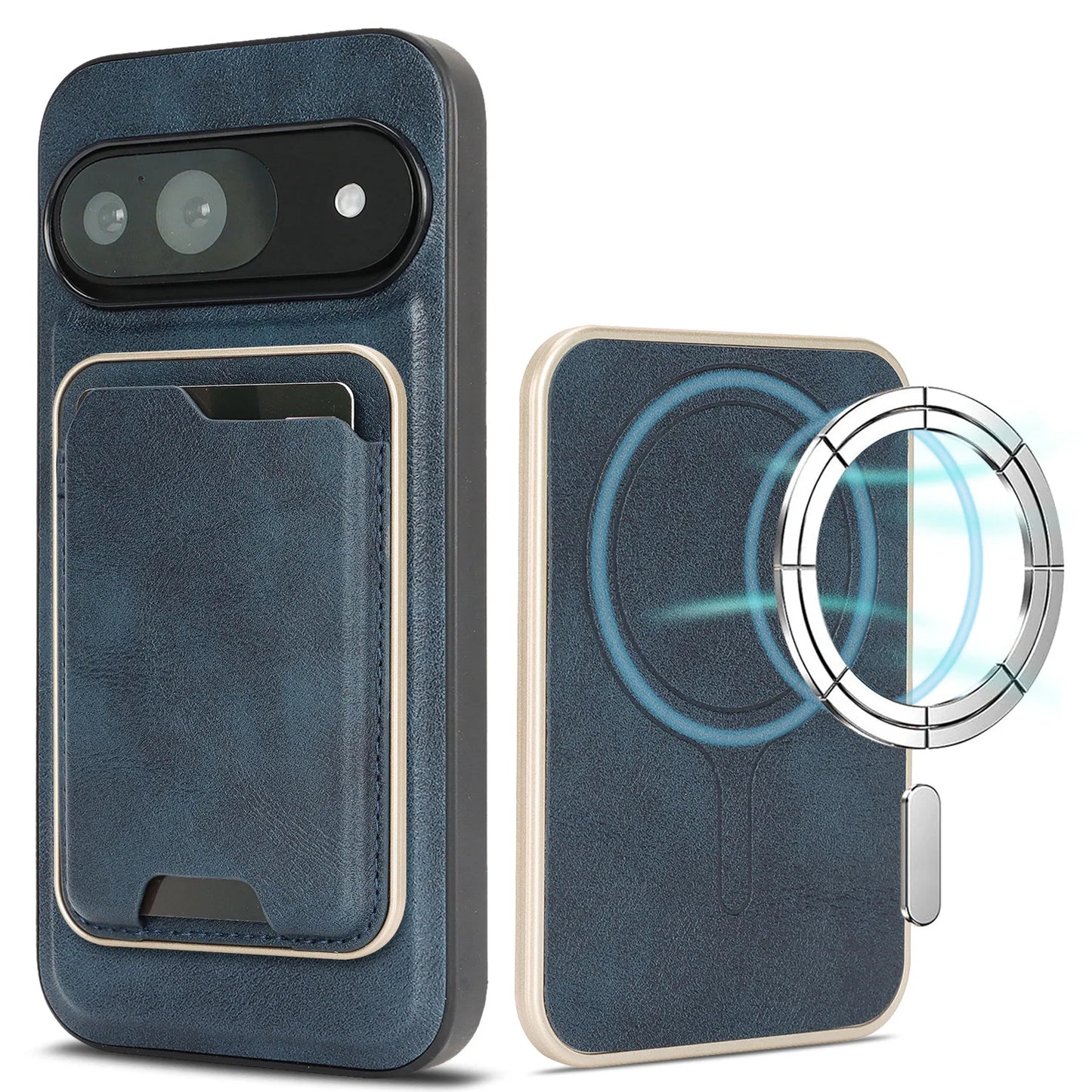 Slim Leather Phone Wallet Cover