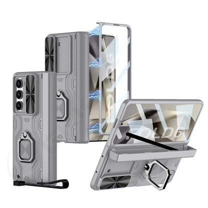 Durable Phone Case with Stylus Holder for Samsung Galaxy Z Fold 6