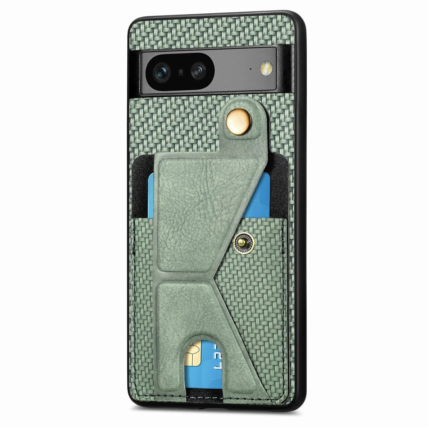 Protective Phone Case with Card Holder for Google Pixel 8