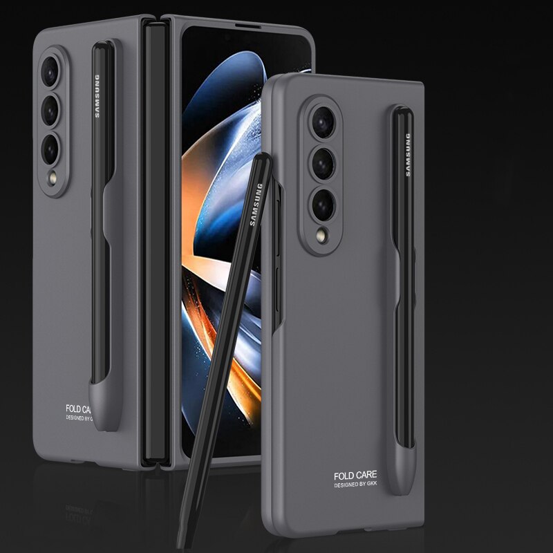 Slim Phone Case with Stylus Holder for Samsung Galaxy Z Fold 4