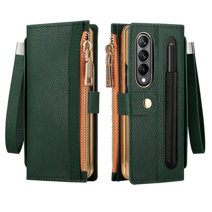 Premium Protective Leather Cover For Samsung Z Fold 4