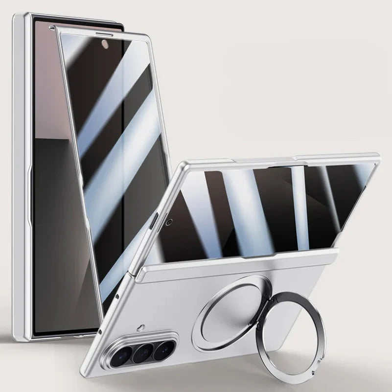 Strong Phone Case with Magnetic Ring and Screen Guard