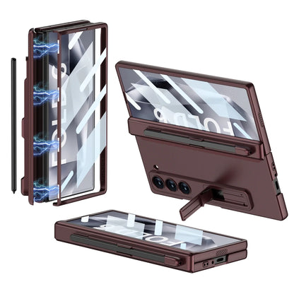 Durable Phone Cover with Stand and Stylus Holder for Samsung Galaxy Z Fold 6