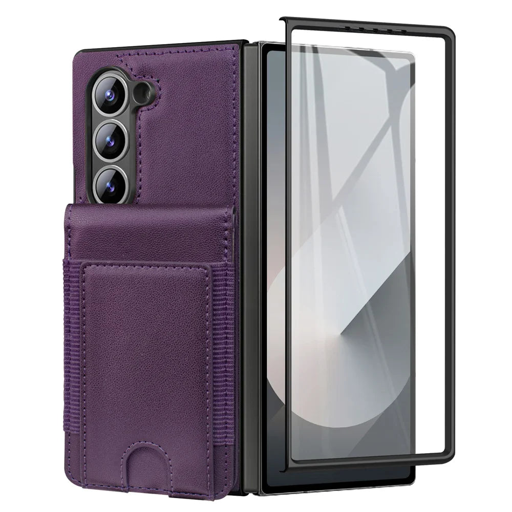 Premium Phone Wallet with Free Screen Guard