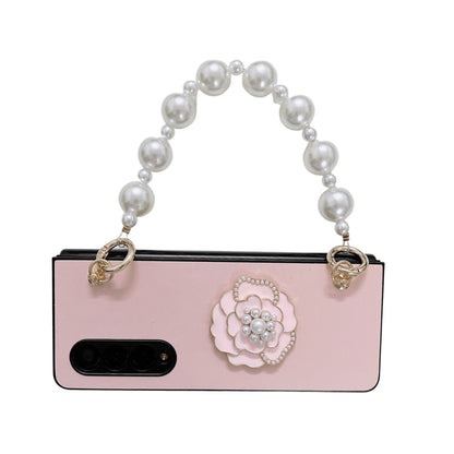 Elegant Pearl Phone Case for Samsung Galaxy Z Fold 4