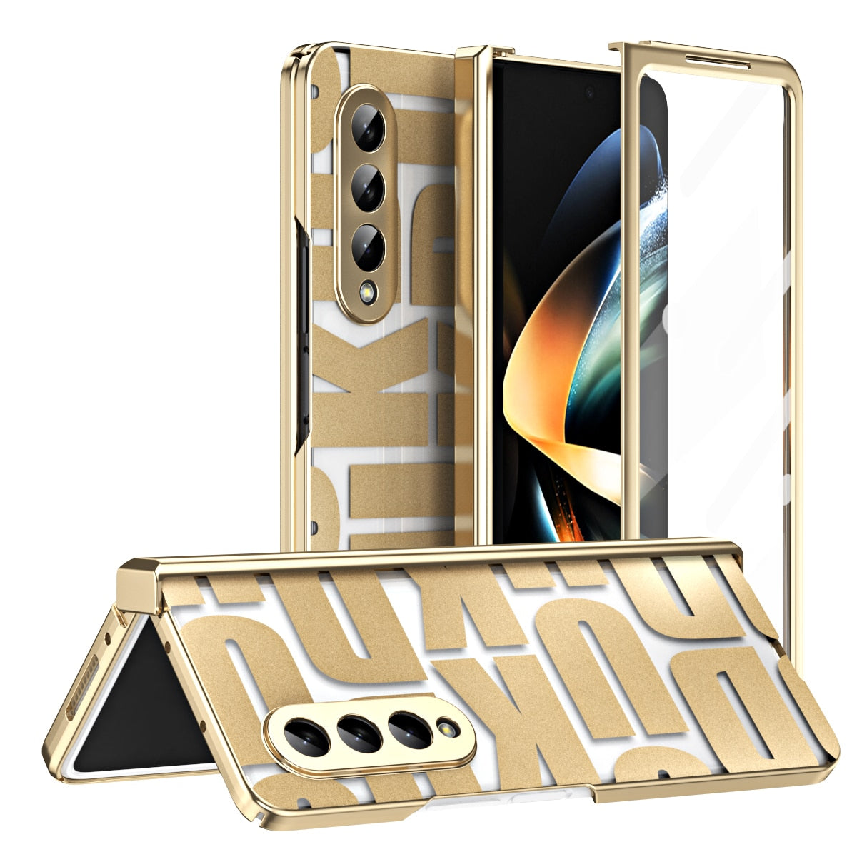 Clear Protective Phone Case For Samsung Galaxy Z Fold 5