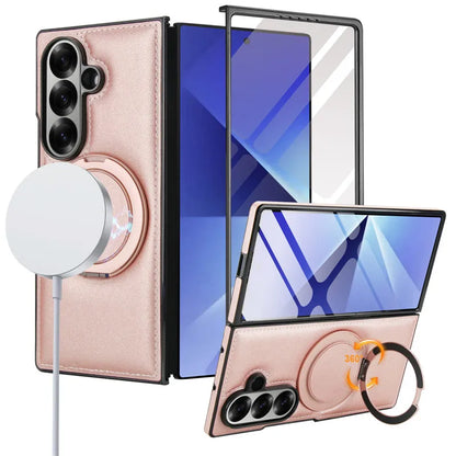 Strong Phone Leather Stand Case