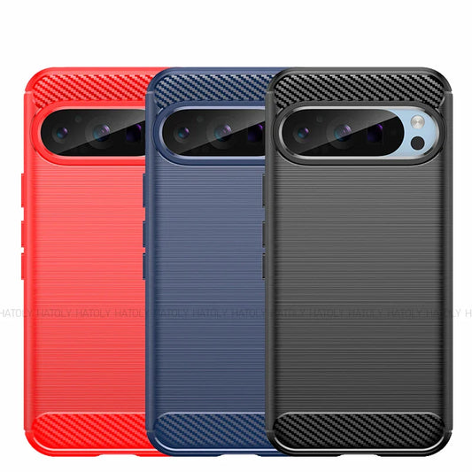 Durable Rubber Cover For Google Pixel 9 Series - OmgCases