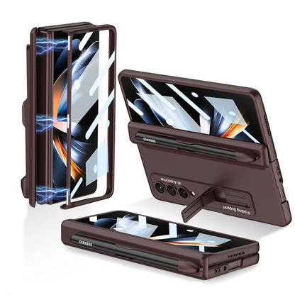 Phone Case for Samsung Galaxy Z Fold 4 with Stand and Screen Protector