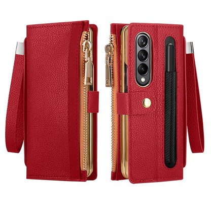 Premium Protective Leather Cover For Samsung Z Fold 4