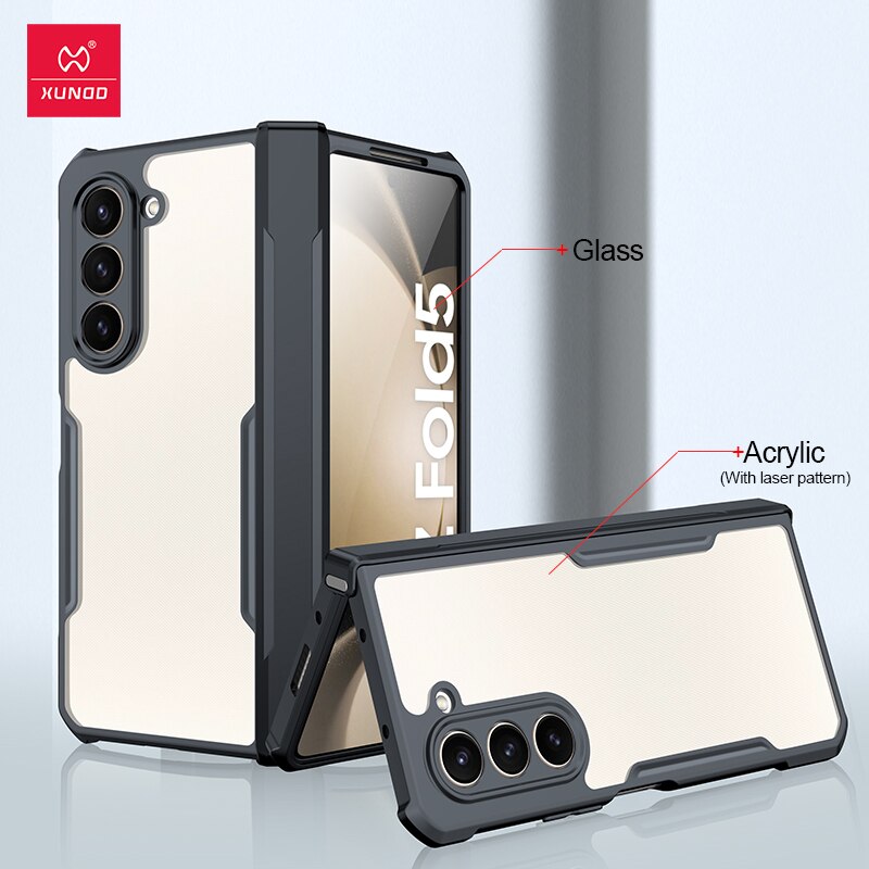 Durable Z Fold 5 Phone Protective Flip Case