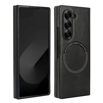 Thin Protective Leather Phone Cover with Shock Absorption