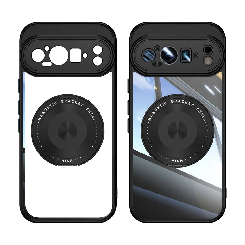 Clear Phone Case with Strong Magnetic Holder