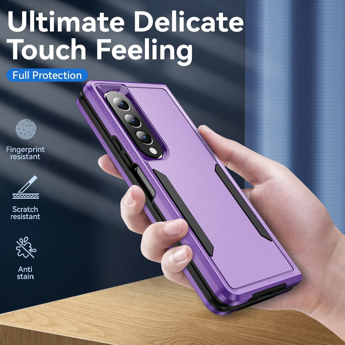 Durable Scratch Resistant Cover for Samsung Galaxy Z Fold 4
