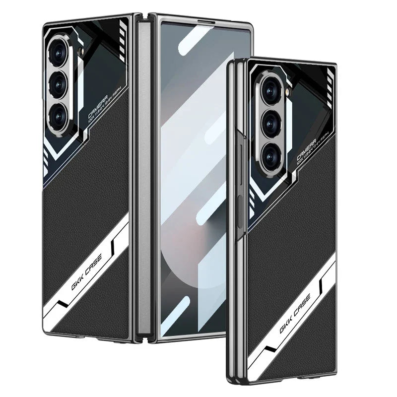 Durable Leather Cover For Samsung Galaxy Z Fold 6