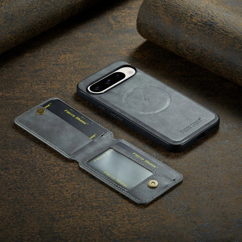 Premium Phone Wallet Case For Google Pixel 9