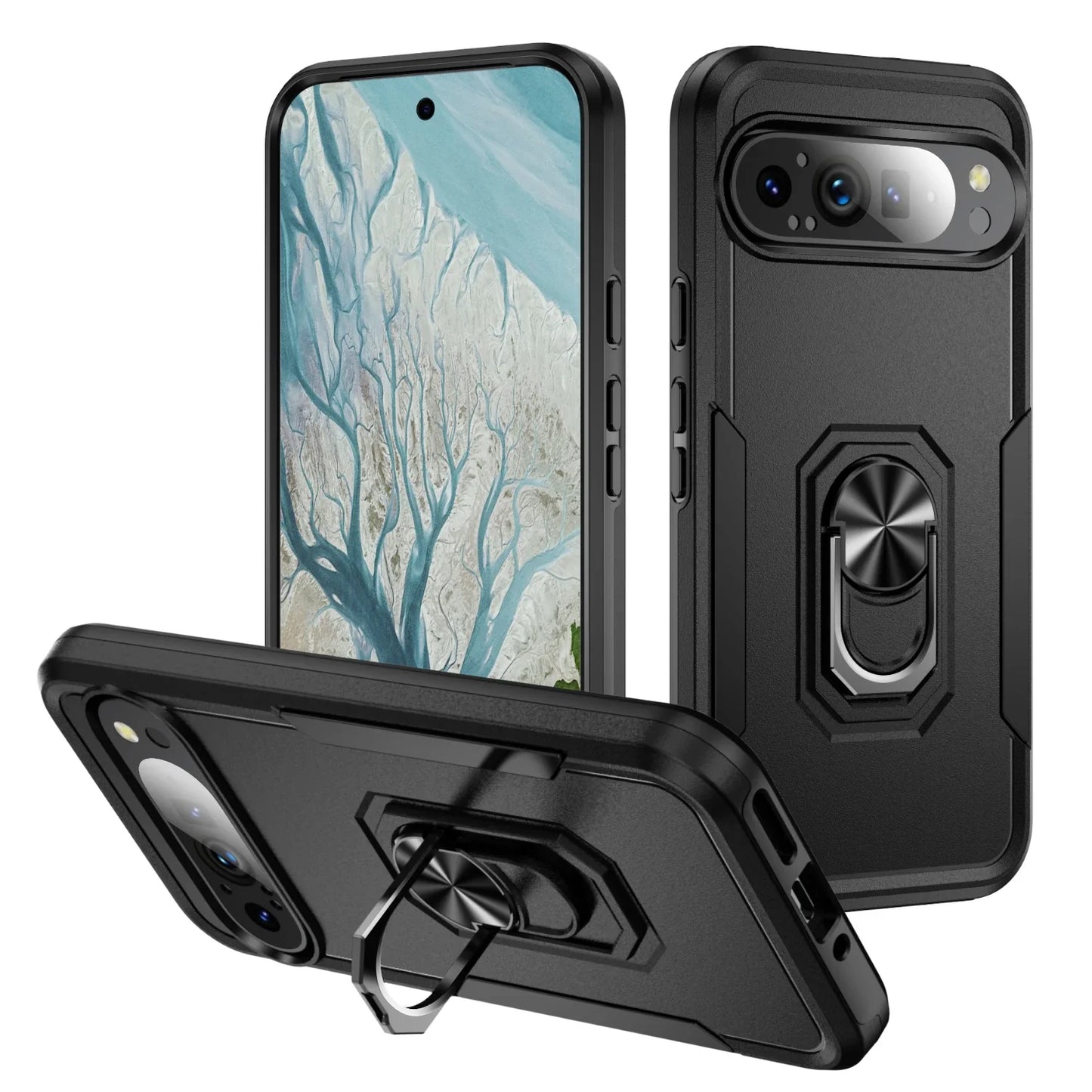 Durable Phone Case with Kickstand for Google Pixel 9 - OmgCases