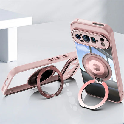 Clear Phone Case with Strong Magnet Holder