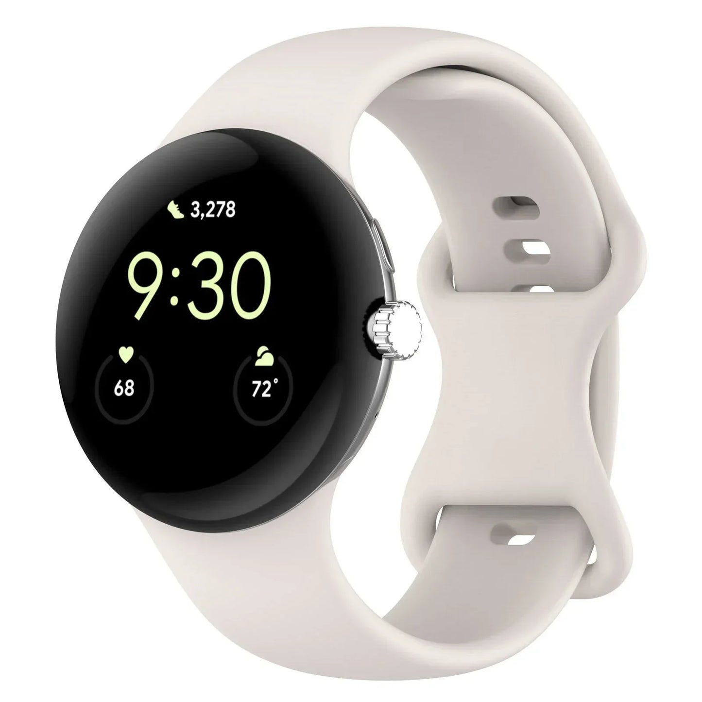 Flexible Rubber Smartwatch Strap
