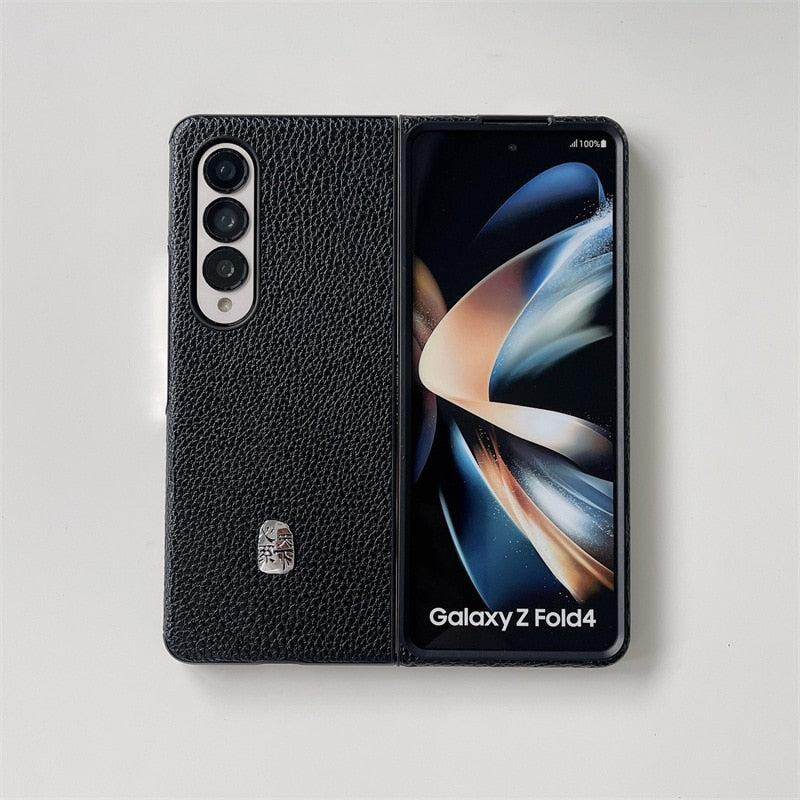 Premium Leather Cover for Samsung Galaxy Z Fold 4