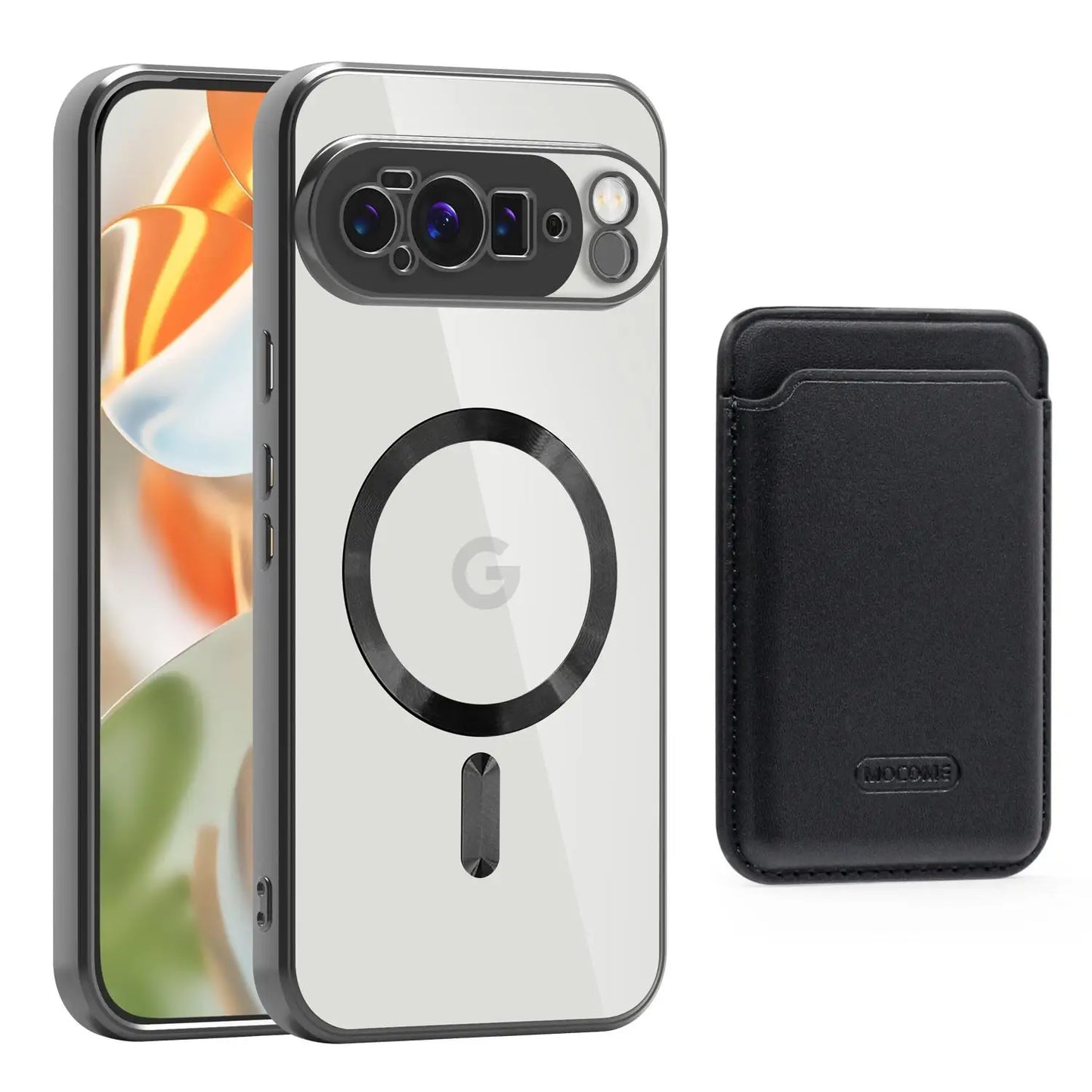 Clear Phone Case with Detachable Wallet Attachment - OmgCases