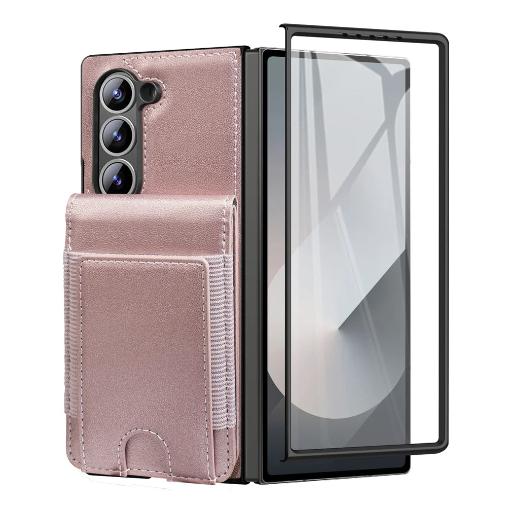 Premium Phone Wallet with Free Screen Guard