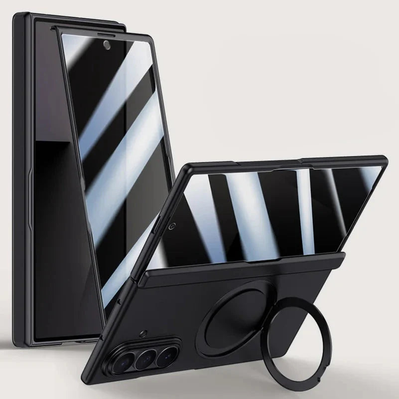 Strong Phone Case with Magnetic Ring and Screen Guard