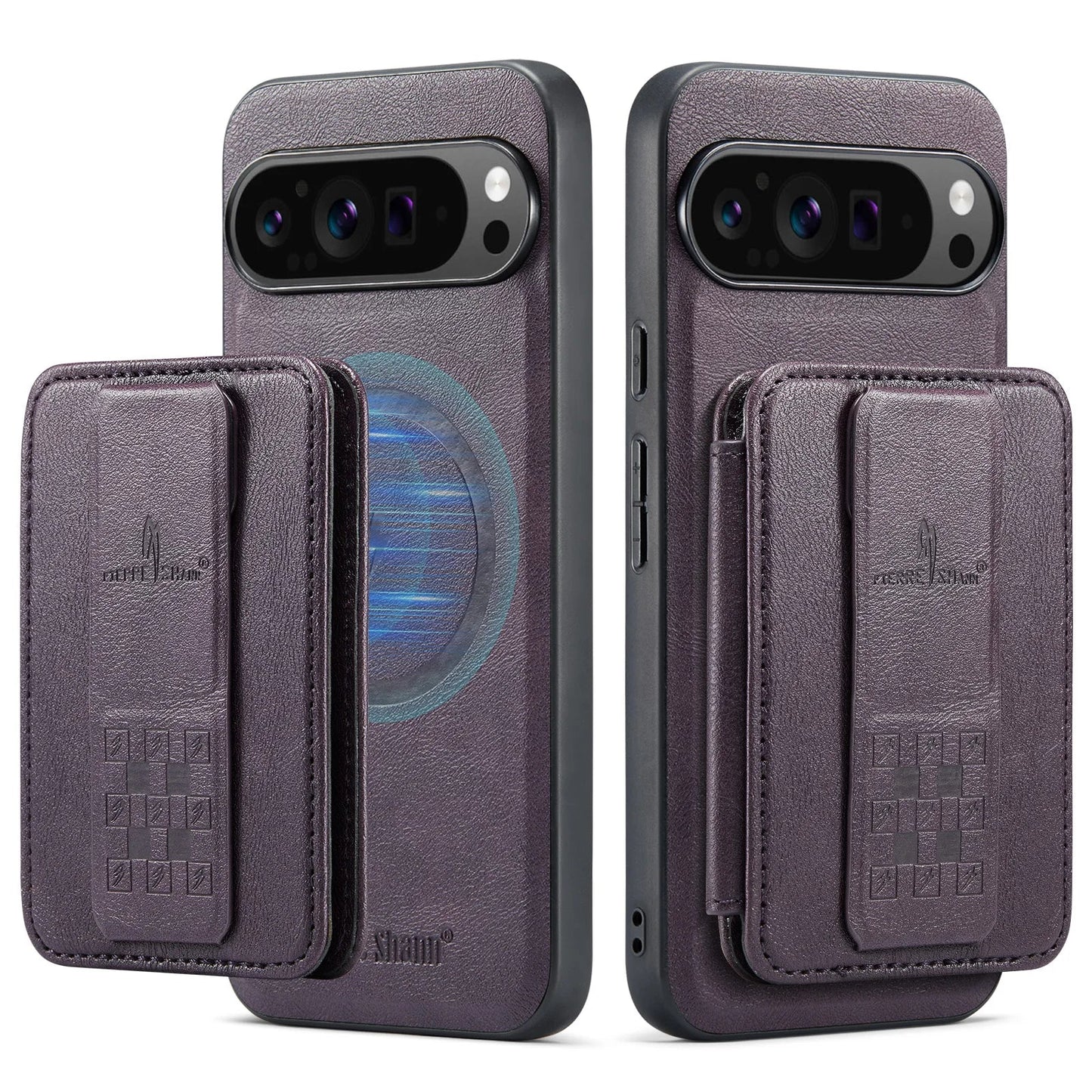 Premium Phone Cover with Removable Card Holder for Pixel