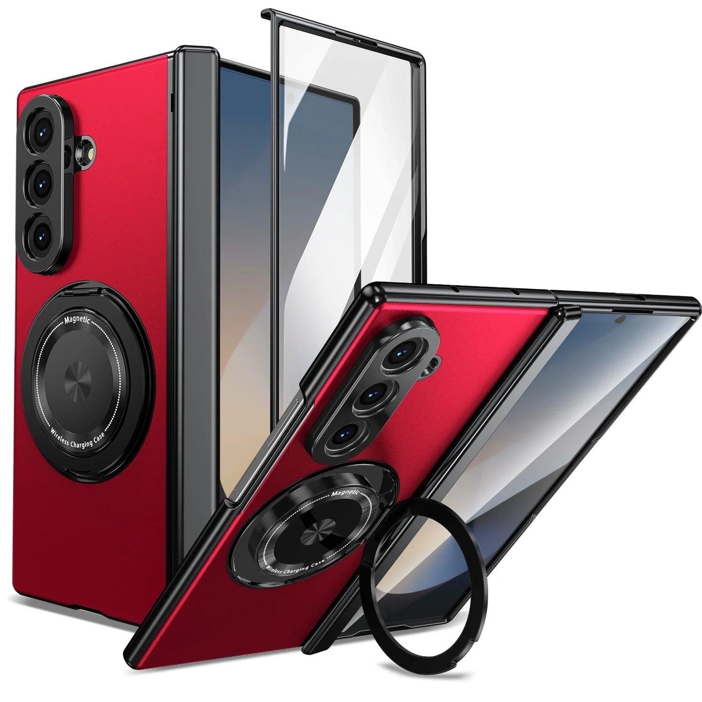 Strong Phone Case with Kickstand and Screen Guard