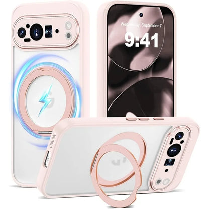 Flexible Magnetic Phone Ring Holder Case