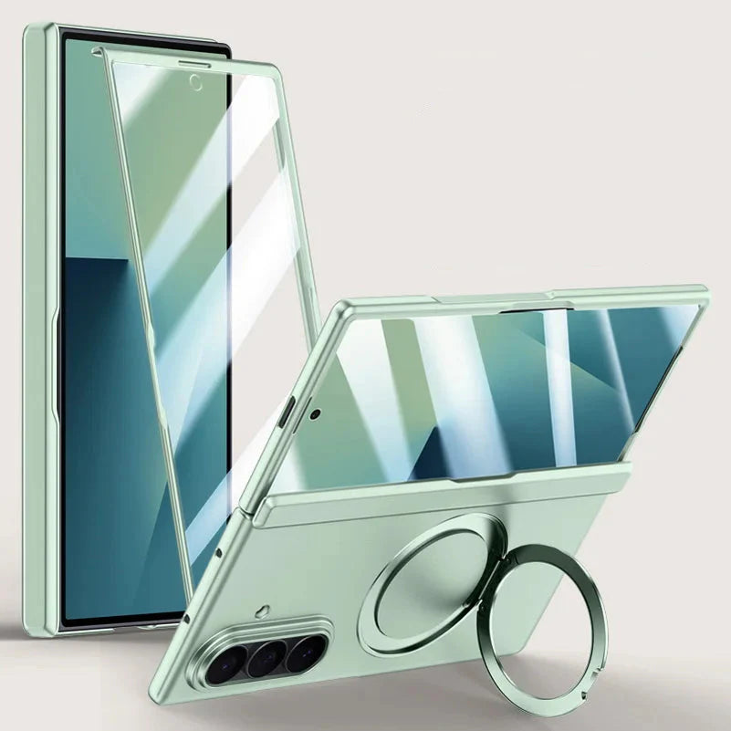 Strong Phone Case with Magnetic Ring and Screen Guard