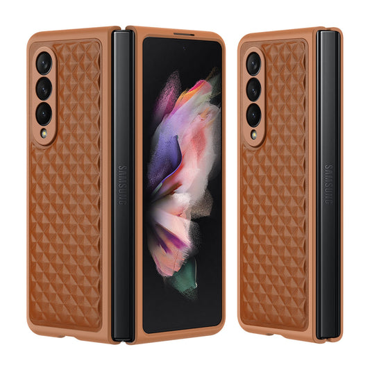 Slim Genuine Leather Cover For Samsung Galaxy Z Fold 4 - OmgCases
