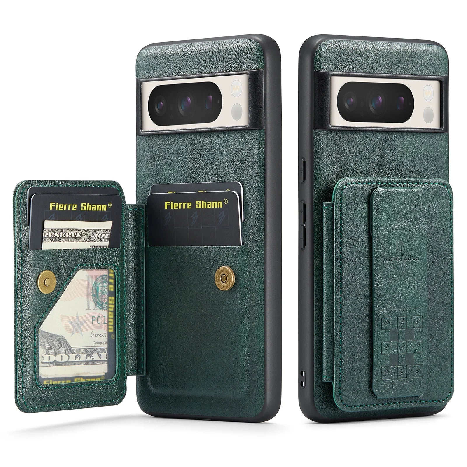 Luxury Google Pixel 8A Phone Leather Cover - OmgCases