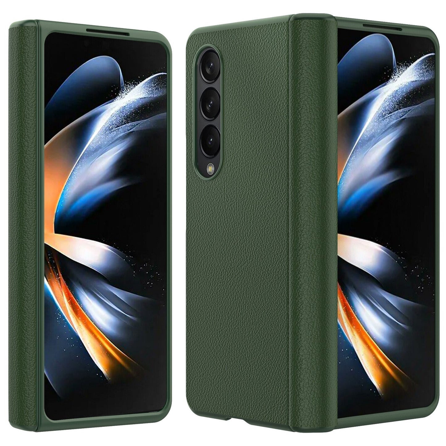 Premium Leather Flip Phone Cover for Samsung Galaxy Z Fold 4
