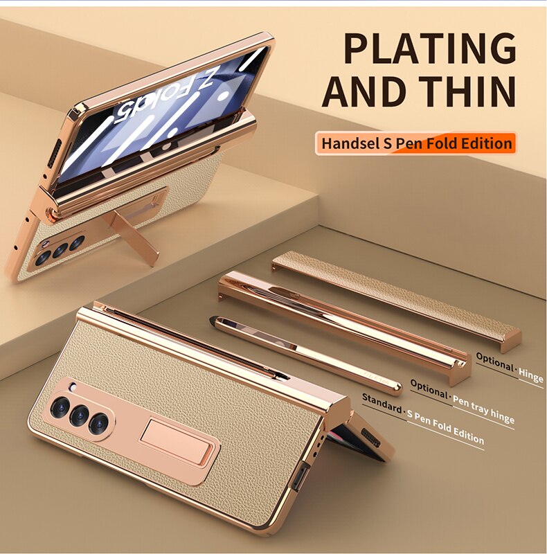 Premium Phone Case with Stand and Pen Holder