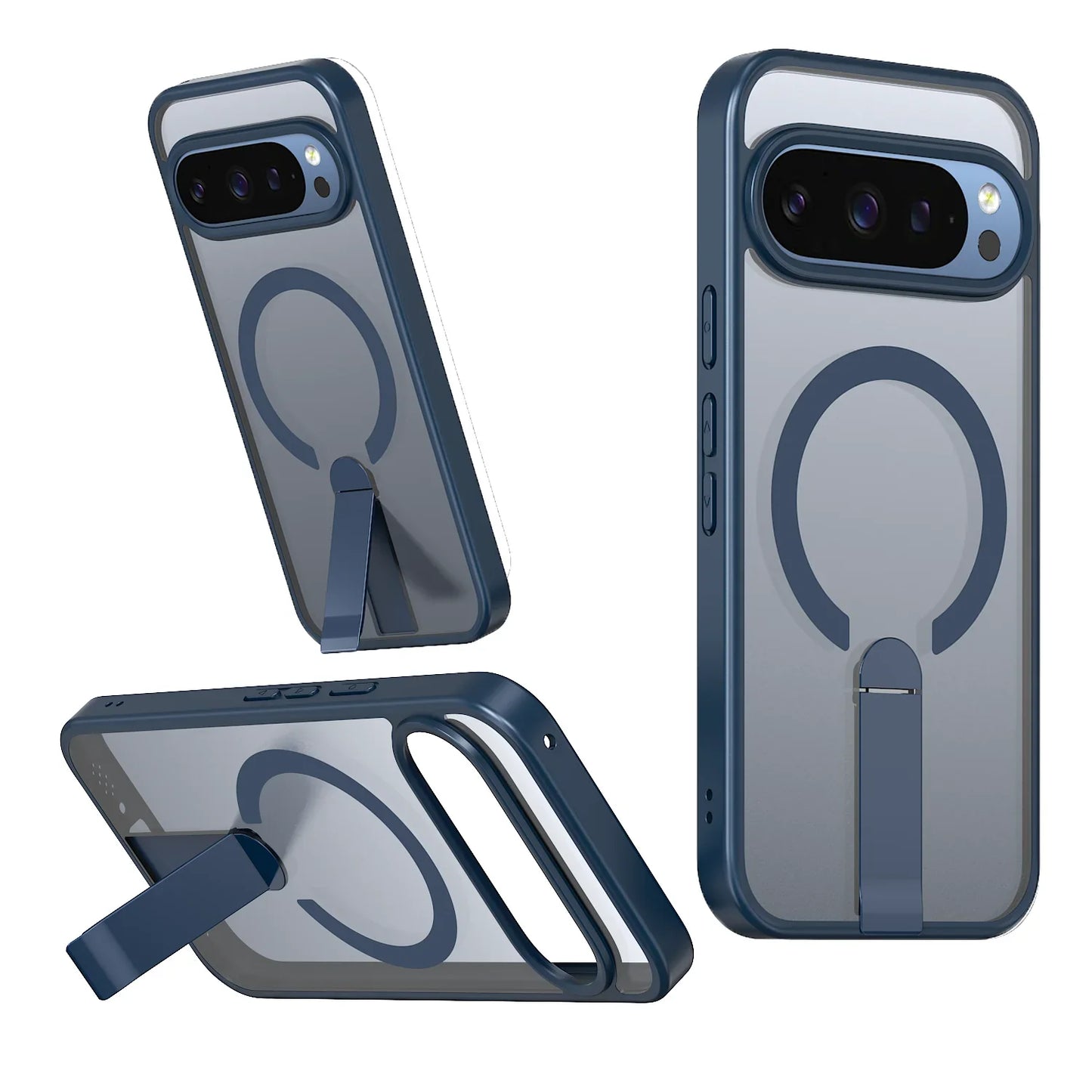 Clear Protective Phone Kickstand Cover