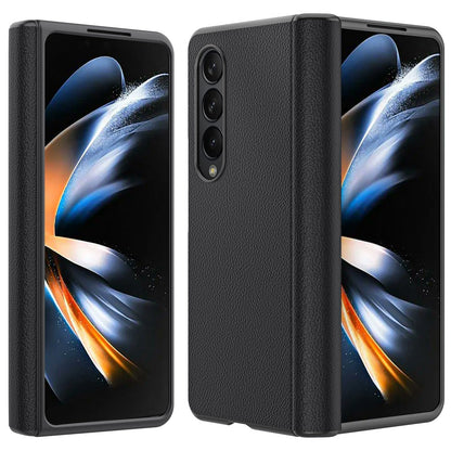 Premium Leather Flip Phone Cover for Samsung Galaxy Z Fold 4