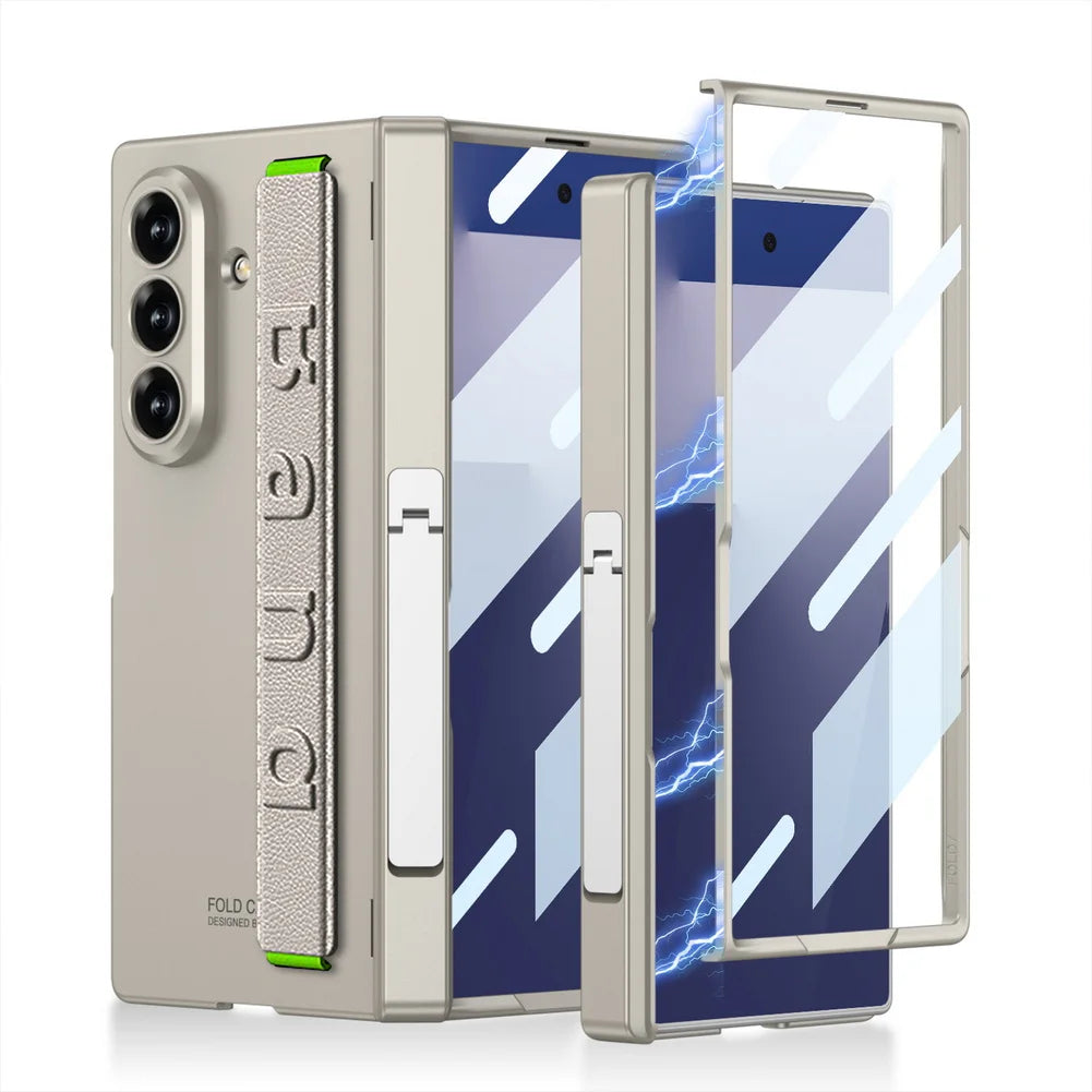 Phone Case with Stand and Wrist Strap