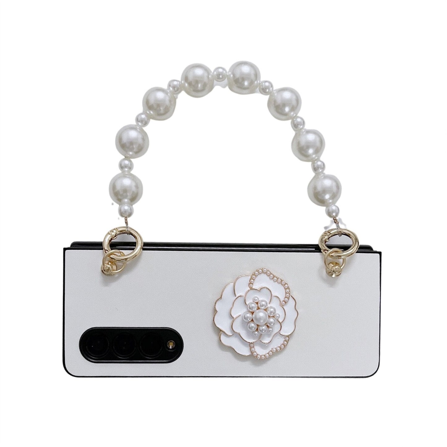Elegant Pearl Phone Case for Samsung Galaxy Z Fold 4