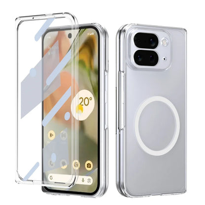 Transparent Slim Magnetic Phone Cover Case