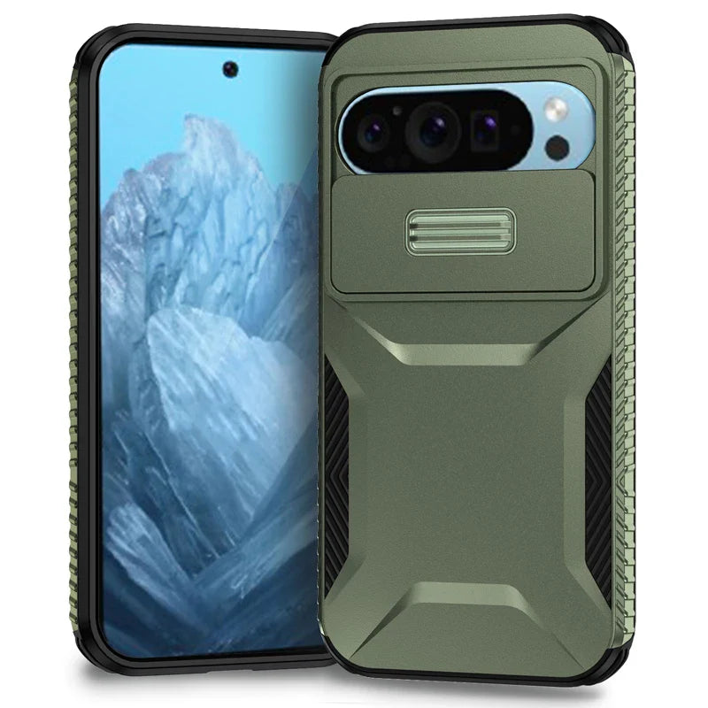 Durable Phone Case with Slide Lens Protector - OmgCases