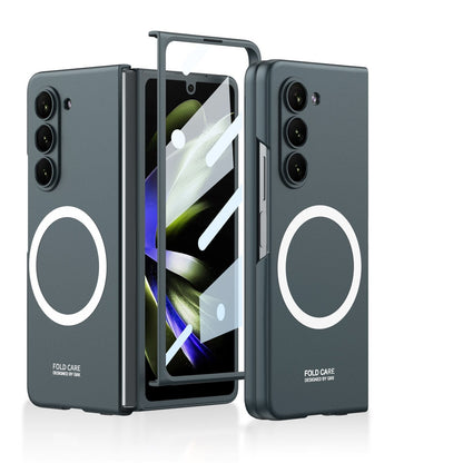 Clear Phone Case with Screen Protector for Galaxy Z Fold 5