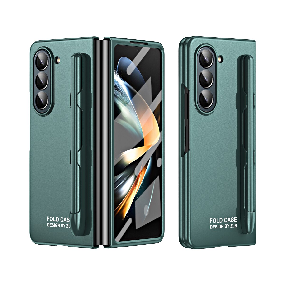 Durable Protective Case With Stylus Holder For Samsung Galaxy Z Fold 5