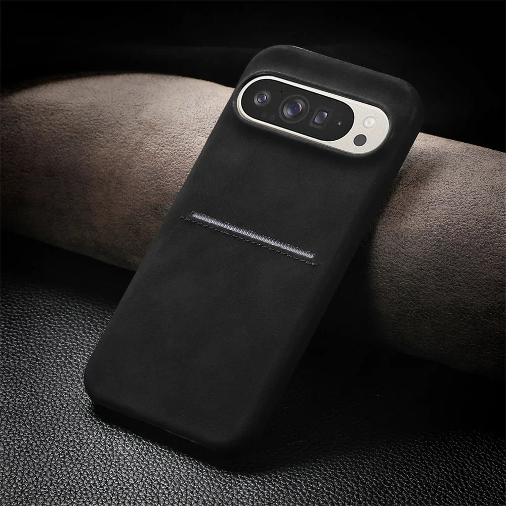 Premium Leather Phone Cover For Google Pixel