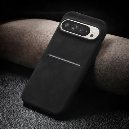 Premium Leather Phone Cover For Google Pixel